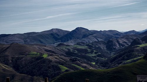 Pyreneeën in de verte