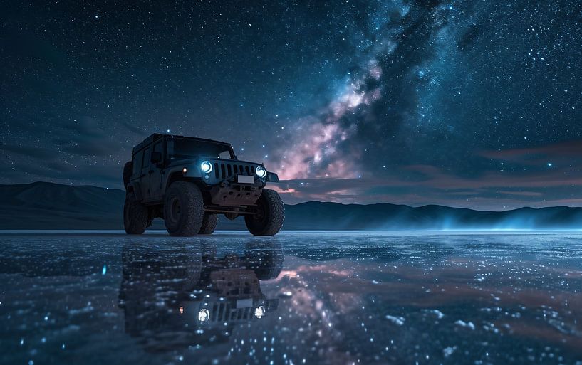 Onder de sterren van fernlichtsicht