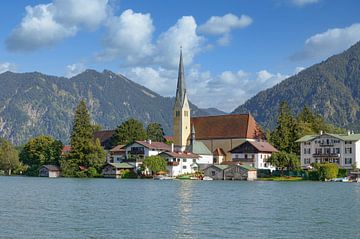 Rottach-Egern aan de Tegernsee van Peter Eckert