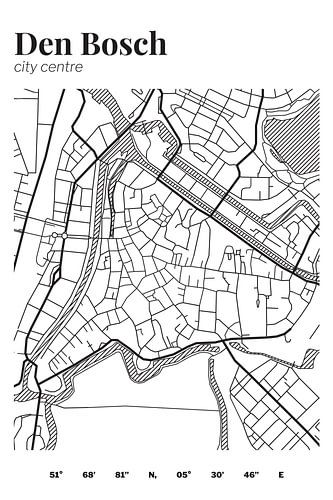 City map Den Bosch