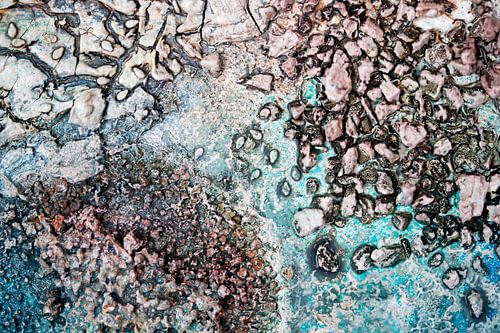 Paysage aquatique coloré sur Art by Fokje