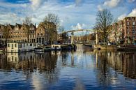 Ophaalbrug Westerdok-Zoutkeetsgracht Amsterdam von Lotte Klous Miniaturansicht