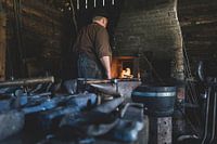 Blacksmith at work