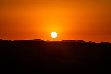 Coucher de soleil au Maroc (Maroc)