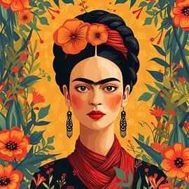 Frida poster art print