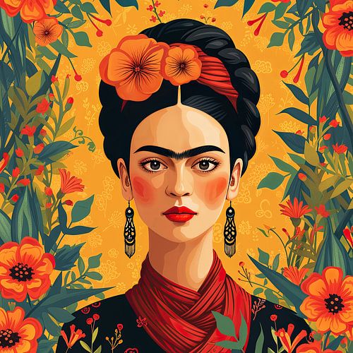 Frida poster kunstdruk