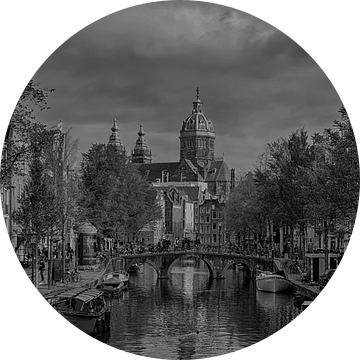 Oudezijds Achterburgwal Amsterdam van Peter Bartelings