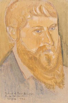 Emile Bernard - Porträt von Paul Sérusier (1893) von Peter Balan