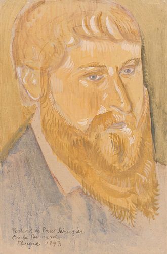 Emile Bernard - Portret van Paul Sérusier (1893)