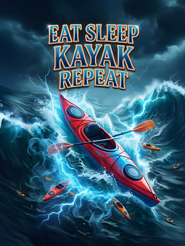 Manger, dormir, faire du kayak, Retro Fire