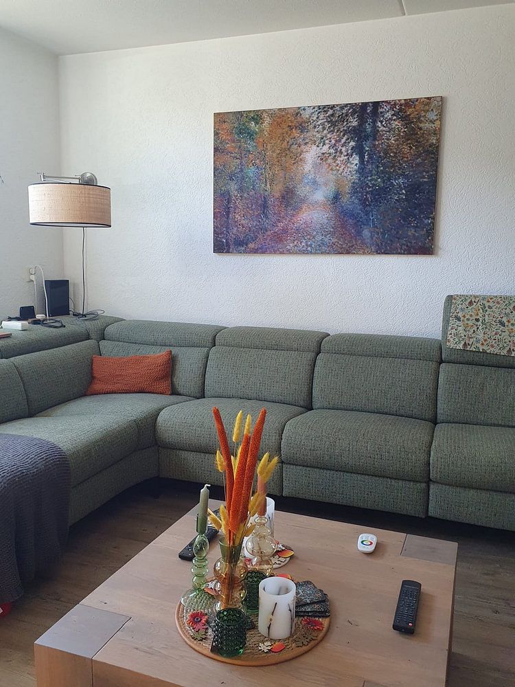 In het bos, Pierre-Auguste Renoir - Brede versie  van Masters Revisited 