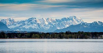 Coucher de soleil sur le lac Starnberg