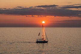 Auf der Jagd nach dem Sonnenuntergang bei Rovinj Kroatien von Jeroen de Jongh Fotografie