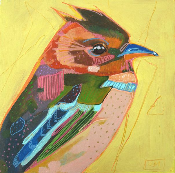 ijsvogel van ATELIER KAMILA MATKOWSKA