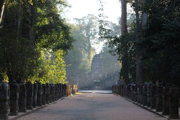 Ochtendgloren Angkor Wat van Sven Hilderink