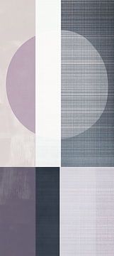 Grijze Cirkel | Cirkel Contrast van Modern Collection