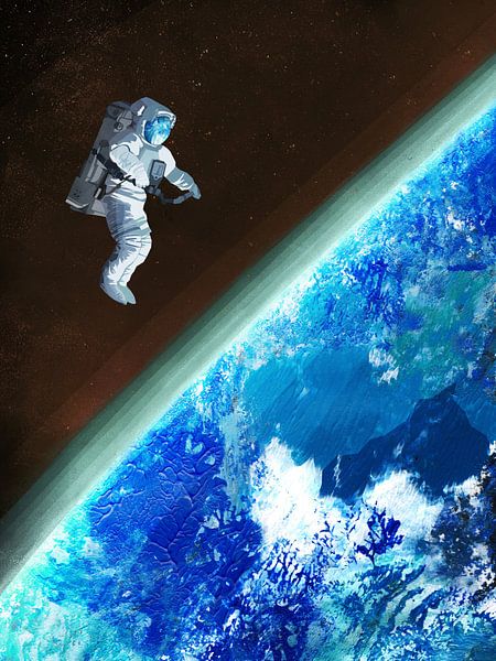 Marche de l'espace par Goed Blauw