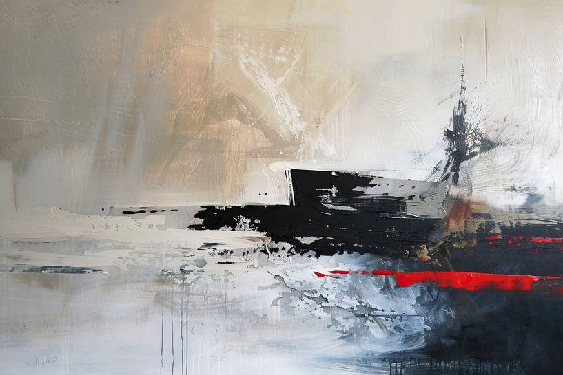 Whispers of Crimson by Modern Collection