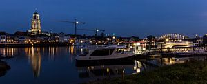 Deventer by night by Chris van Kan
