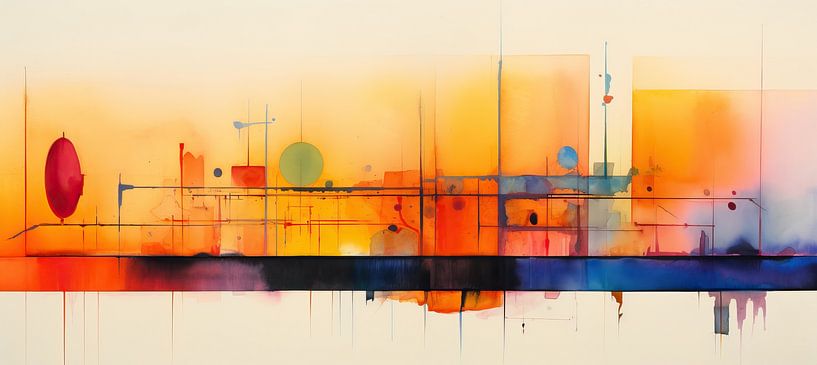 Pastel colours 98974 by Abstract Painting