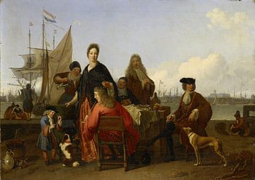 De families Bakhuysen en de Hooghe, Ludolf Bakhuysen