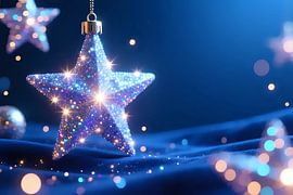 Glittering poinsettias by Jean Pierre