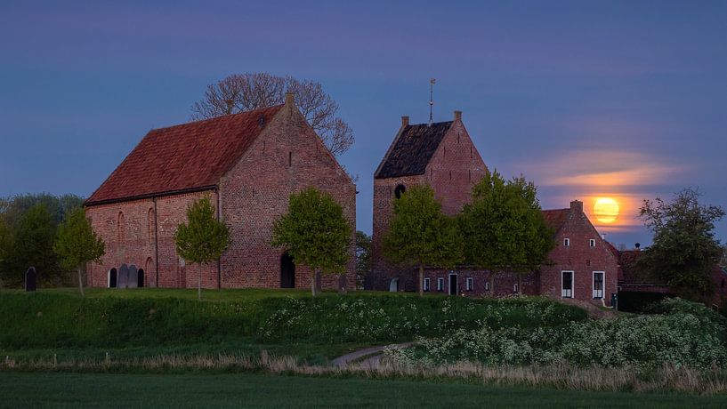 Kirche von Ezinge Groningen von Marga Vroom