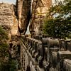 Bastei Bridge in Germany, Saxon Switzerland by Melissa Peltenburg