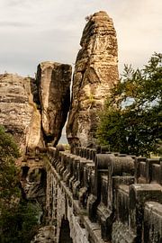 Bastei Bridge in Germany, Saxon Switzerland by Melissa Peltenburg