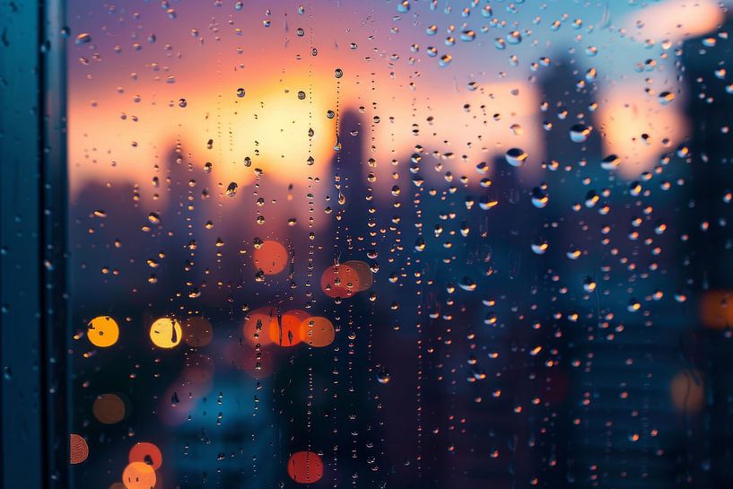 Raindrops by Poster Art Shop