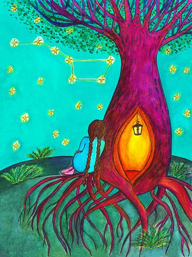 Girl and the Big Bear