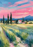 Provence Fleurs Impressionnisme