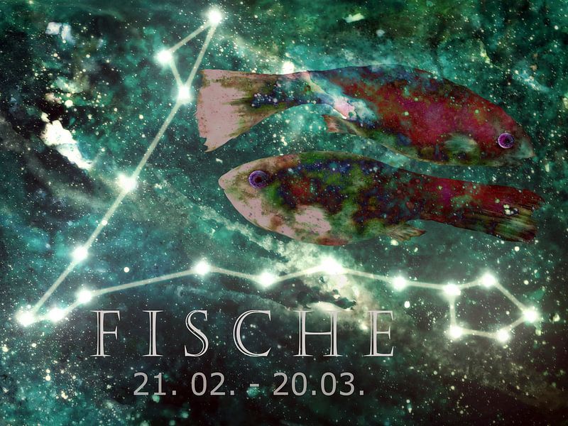 Tierkreiszeichen - Fische von Christine Nöhmeier