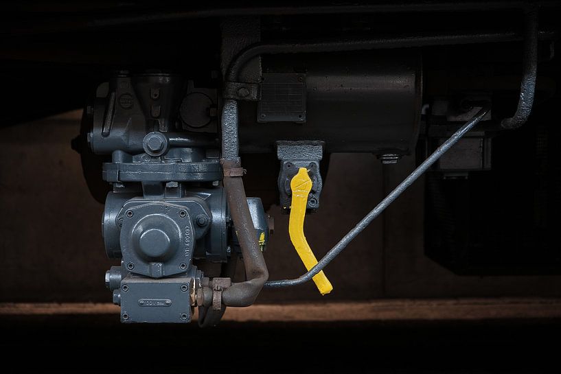 Yellow Handle von Ronald Smeets Photography