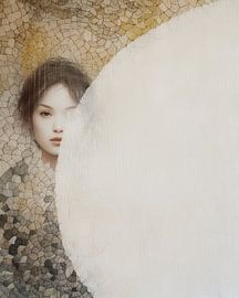 Contemporary art portrait 