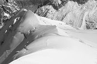 Like dunes on Mont Blanc