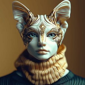 Catwoman in der Mode Mode