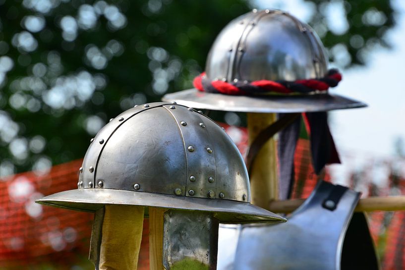 Landsknecht helmets by Ingo Laue