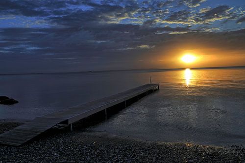 Steiger in Goudlicht
