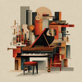Pain, minimalism, cubism by TheXclusive Art