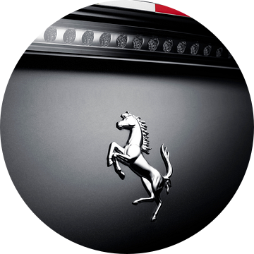 Ferrari GTC4 Lusso Prancing Horse logo van Thomas Boudewijn