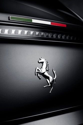 Ferrari GTC4 Lusso Prancing Horse logo