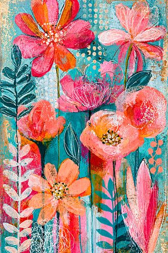 Fleurs artistiques sur Harry Hadders Design