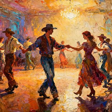 Dancing in the Glow sur Johannas Art Creations
