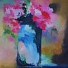 Vase with Flowers by Angel Estevez