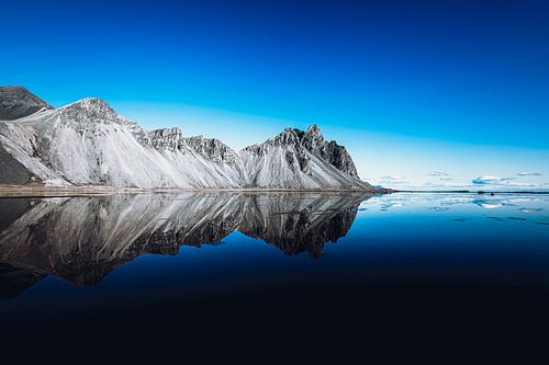 De surrealistische Vestrahorn in zuid IJsland