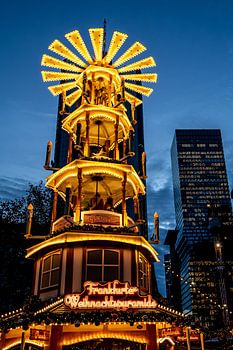 Frankfurt Kerstmis Piramide