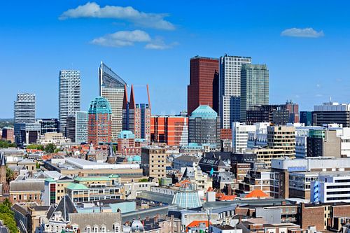 skyline of The Hague