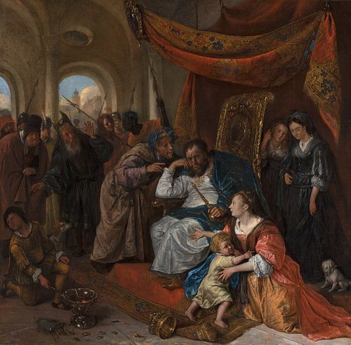 Mozes en Farao's Crown, Jan Steen....