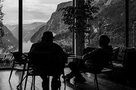 Views over the Norwegian fjords